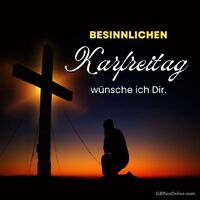 Besinnlichen Karf...