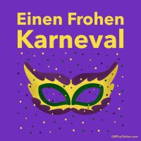 Einen Frohen Karn...