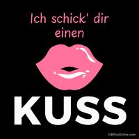 Eine pinke Verführung in der Dunkelheit – ein Kuss, der selbst durch das Bildschirm gesendet, Herzen erwärmt.