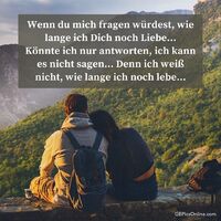 Wenn du mich frag...