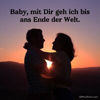 Baby, mit Dir...