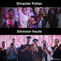 Silvester früher...