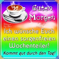 Guten Morgen...
