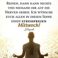 Sei mit dir selbs...