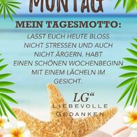 Montag. Mein tage...