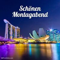 Schönen Montagabend.