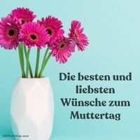 Ein Strauß leuchtender Blumen als Zeichen der Liebe und Wertschätzung.