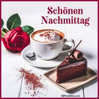 Schönen Nachmittag.