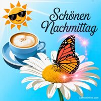 Schönen Nachmittag.