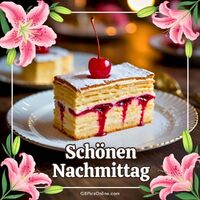 Schönen Nachmittag.