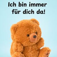 Mit seinem flauschigen Charme bringt dieser süße Teddybär Geborgenheit und Wärme in jeden Moment.
