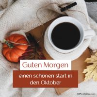 Herbstliche Gemütlichkeit bei einer Tasse Kaffee.
