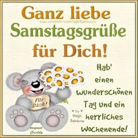 Ganz liebe Samsta...