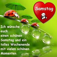 Samstag. Ich wüns...