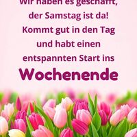 Schönen Samstag...