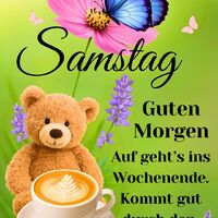 Samstag. Guten...