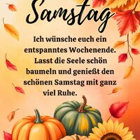 Samstag. Ich wüns...