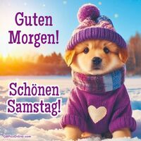 Mit einem so niedlichen Winterfreund wird jeder Morgen sofort ein bisschen heller und das Wochenende noch gemütlicher!
