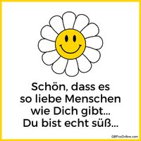 Ein Lächeln wie Sonnenschein, das Freude und Wärme verbreitet.