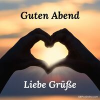 Guten Abend, lieb...