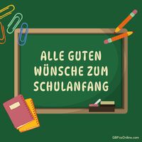 Ein fröhliches und buntes Bild zur Feier des neuen Schuljahres!