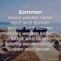 Sommer: Haare...