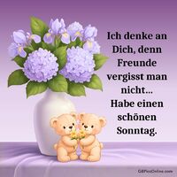 Sanfte Farben und liebevolle Motive zaubern eine herzliche Sonntagsstimmung und bringen Freude ins Herz.