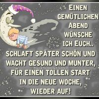 Einen gemütlichen...