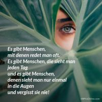 Es gibt Menschen...