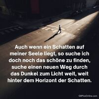 Auch wenn ein...
