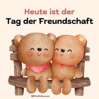 Zwei Bärenfreunde teilen ein glückliches Lächeln, umarmt von der Wärme echter Freundschaft.