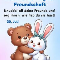 Ein herzlicher Umarmungsmoment unter Freunden. Celebrating the bond of friendship with a warm embrace.