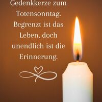 Ein Licht der Erinnerung leuchtet stets in unseren Herzen.