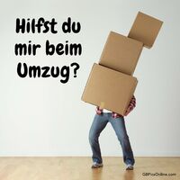 Ein Umzugstag voller Herausforderungen. Wer packt mit an?