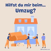 Ein neues Zuhause, ein neues Abenteuer: Freunde helfen beim Einzug in das neue Heim.