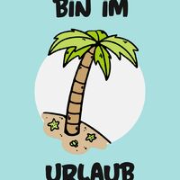 Träume von Sonne und Strand, während ich auf meiner Inseloase entspanne.