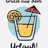 Genieße einen tropischen Cocktail am Strand und lasse die Seele baumeln.