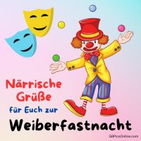 Närrische Grüße...