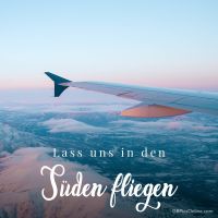 Über den Wolken, unterwegs zu neuen Abenteuern.