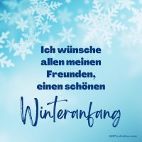 Ich wünsche allen...