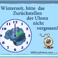 Winterzeit, bitte...