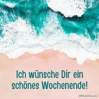 Ich wünsche Dir...