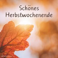 Schönes Herbstwoc...