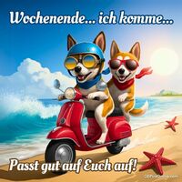 Wochenende...