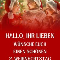 Fröhliche Kinder im Weihnachtszauber, singen und lachen unter funkelnden Lichtern.