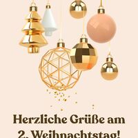 Stilvolle Weihnachtsdekoration erstrahlt in festlichem Glanz, um die Feiertage zu verschönern.
