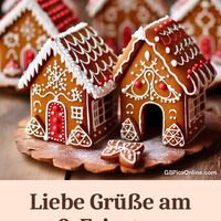 Zuckersüße Architektur: Ein Dorf aus köstlichen Lebkuchenhäusern lädt zum Fest der Sinne ein.
