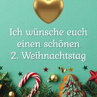 Festliche Stimmung und süße Leckereien zum zweiten Weihnachtstag.